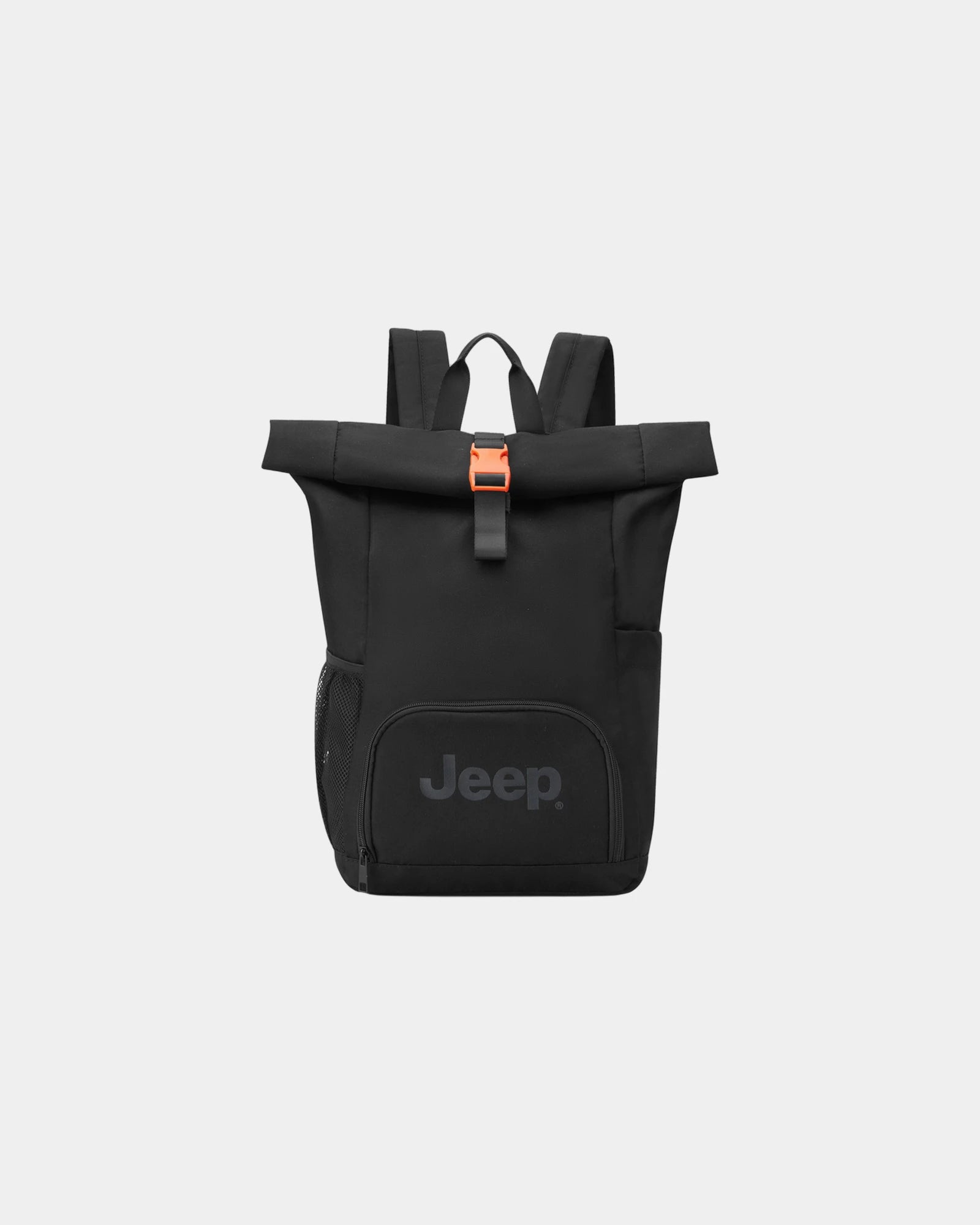 Zaino roll-top poliestere 23L da personalizzare - Nero