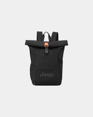 Zaino roll-top poliestere 23L da personalizzare - Nero