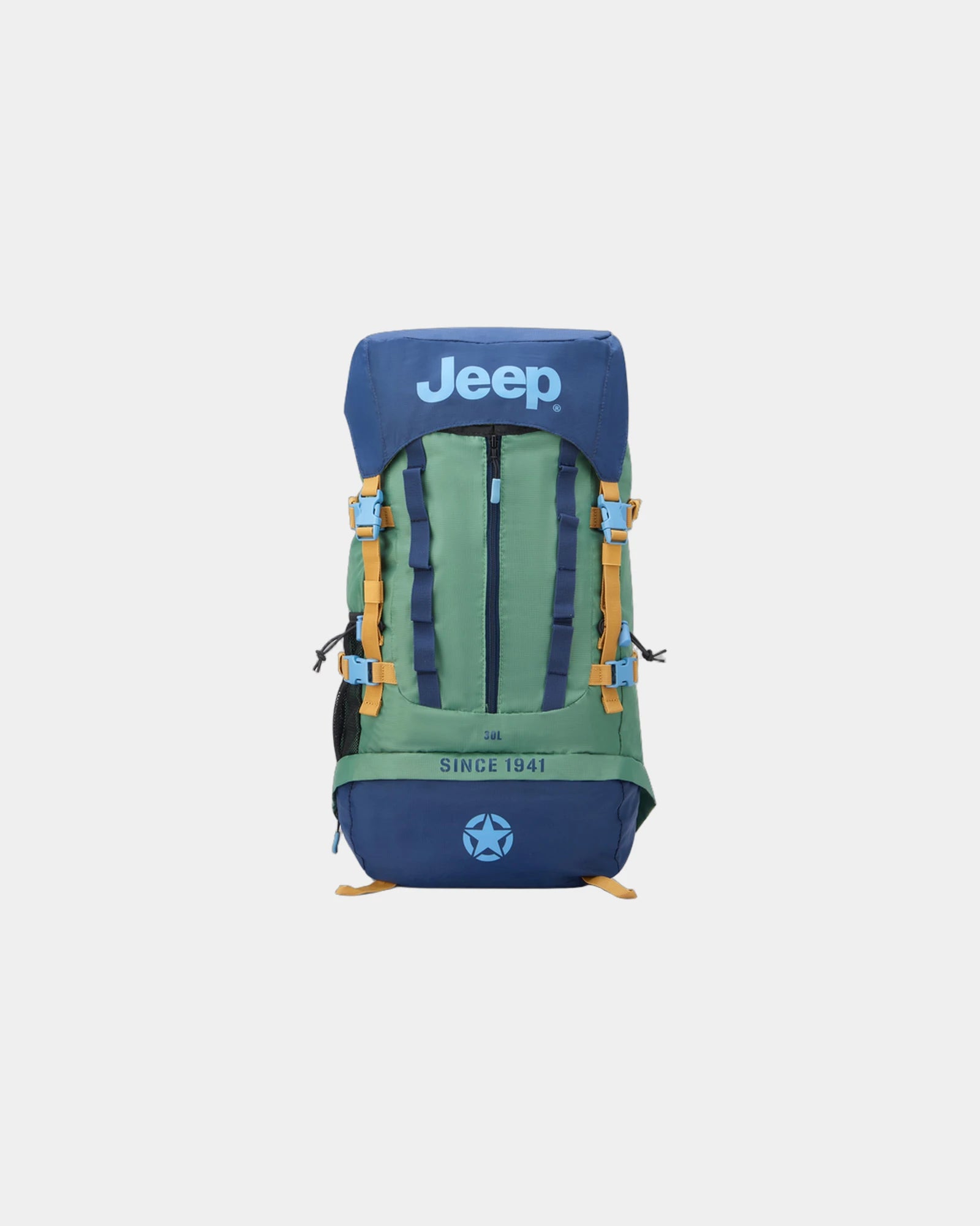 Zaino da trekking poliestere 30L da personalizzare - Verde