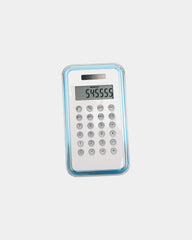 Calcolatrice Culca 8 cifre da personalizzare - Blu trasparente