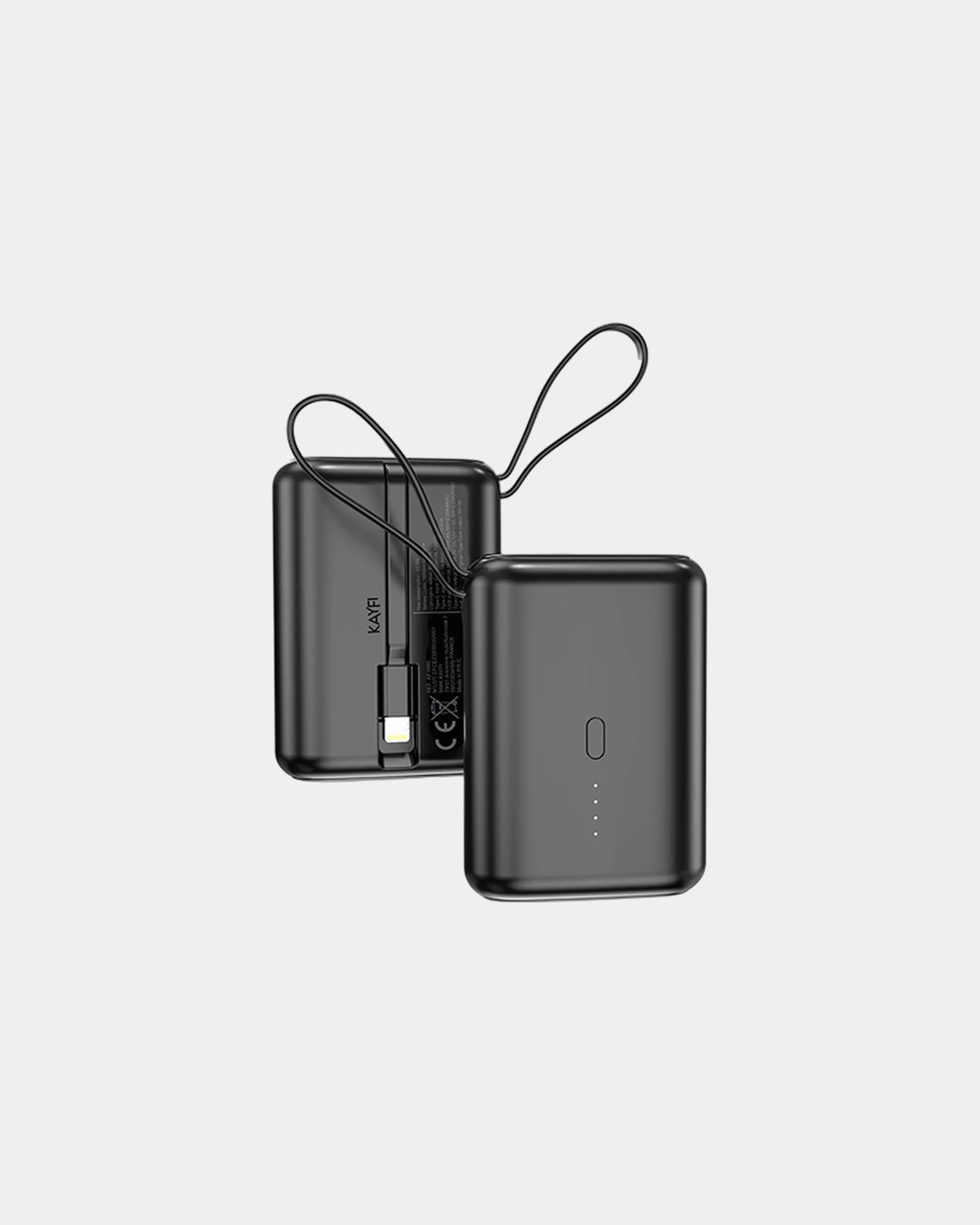 Power bank 10.000 mAh cavi integrati da personalizzare - 2