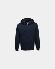 Felpa con cappuccio zip cotone 350g/m² da personalizzare - Blu Navy