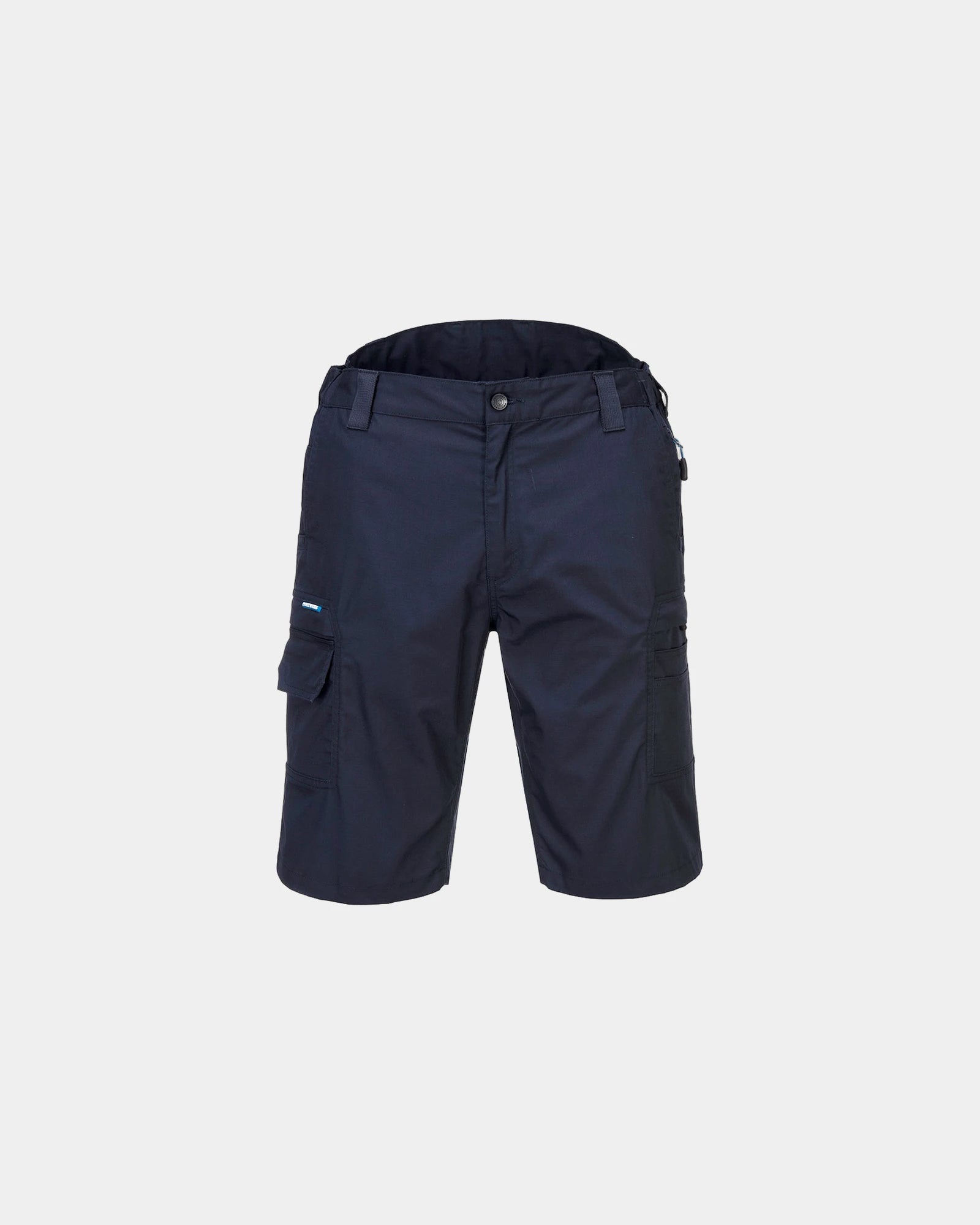Bermuda antistrappo elasticizzato multitasche da personalizzare - Blu Notte