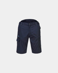 Bermuda antistrappo elasticizzato multitasche da personalizzare - Blu Notte