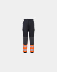 Pantalone flexi alta visibilità KX3 da personalizzare - Kaki