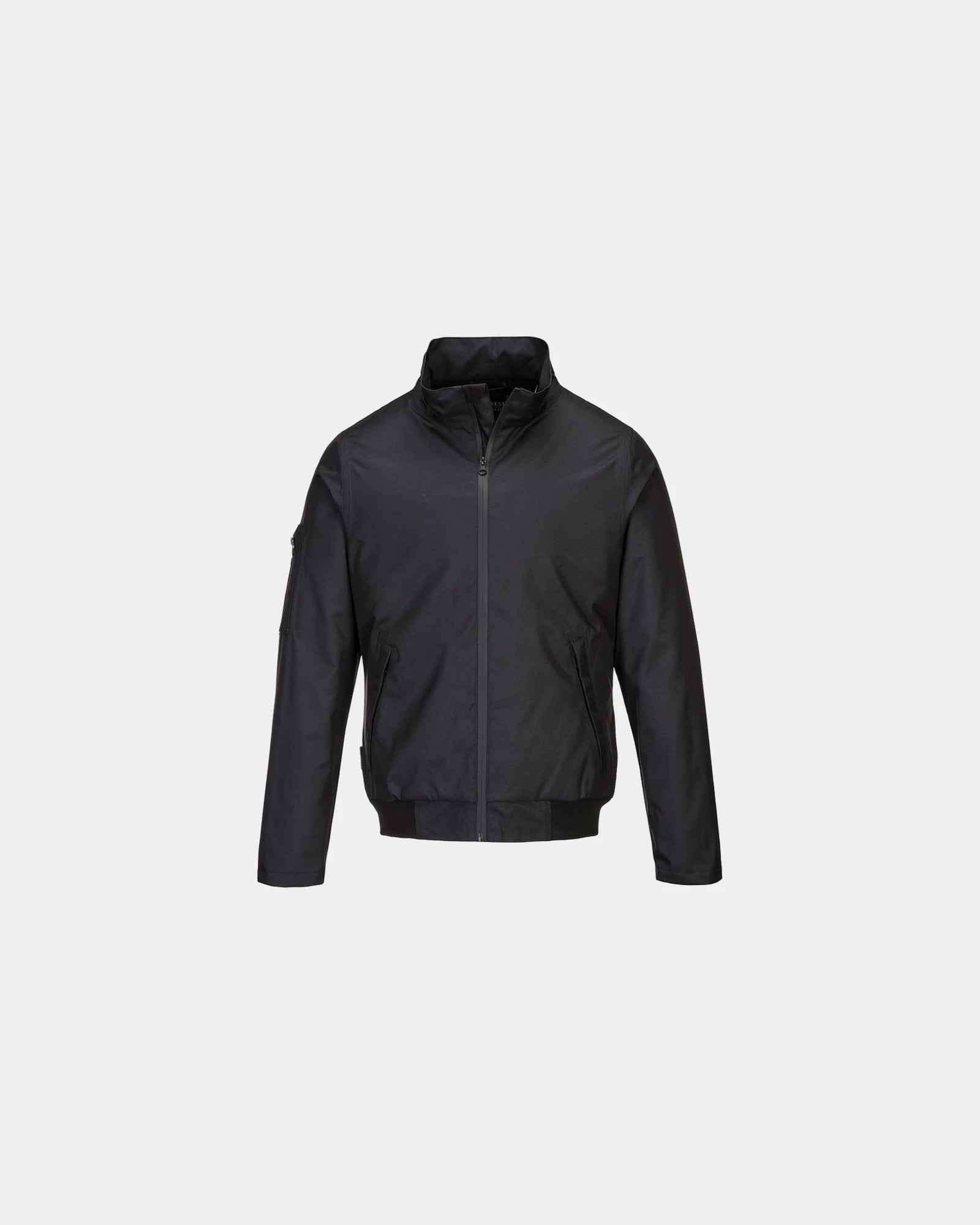 Bomber KX3 impermeabile poliestere da personalizzare - Nero-Blu Cielo