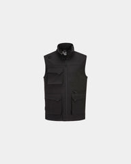 Gilet softshell multitasche KX3 3L da personalizzare - Nero-Blu Cielo