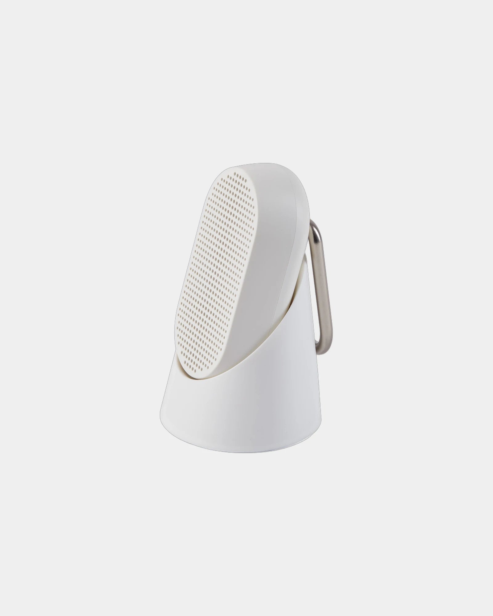 Speaker Bluetooth resistente IPX4 Mino T da personalizzare - Bianco opaco