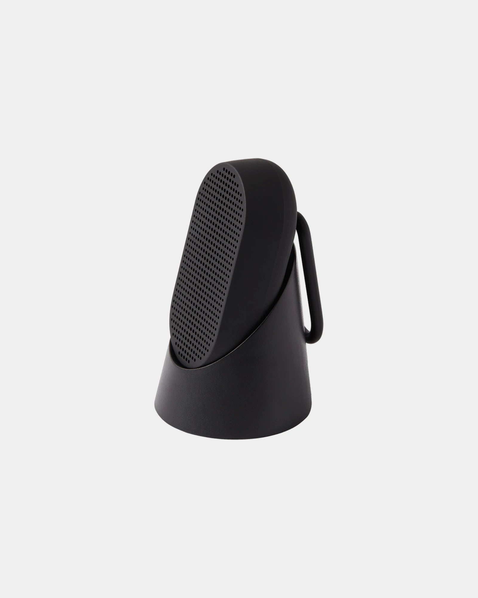 Speaker Bluetooth resistente IPX4 Mino T da personalizzare - Nero opaco