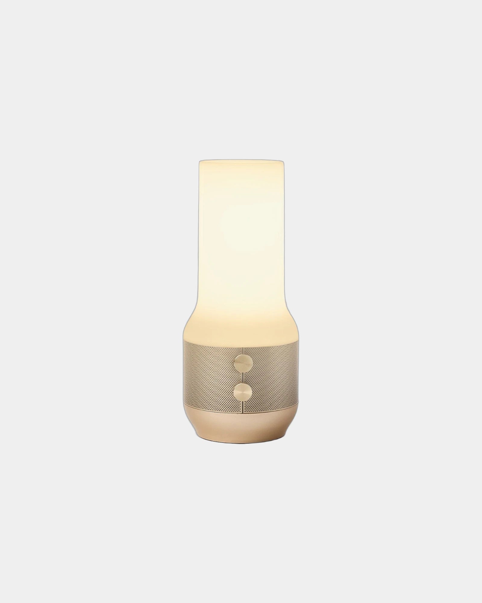 Lampada LED speaker resistente Terrace+ da personalizzare - Oro opaco