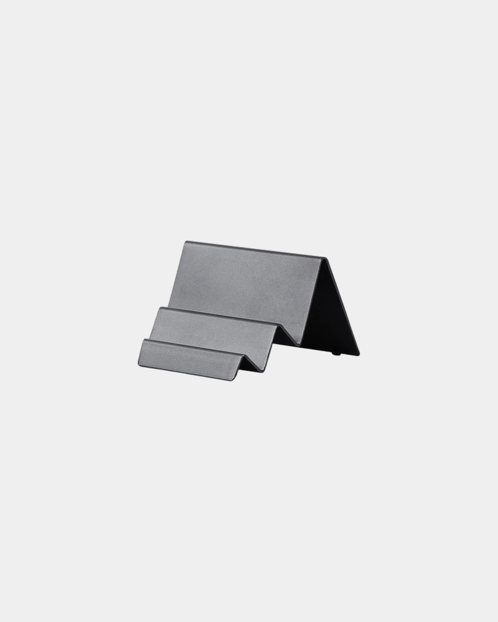 Portabiglietti alluminio Lexon City Card da personalizzare - Grigio canna di fucile