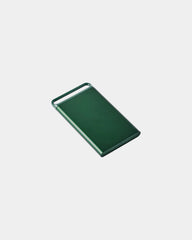 Portacarte alluminio Lexon Nomaday Card da personalizzare - Verde scuro