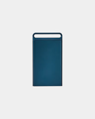 Portacarte alluminio Lexon Nomaday Card da personalizzare - Blu scuro