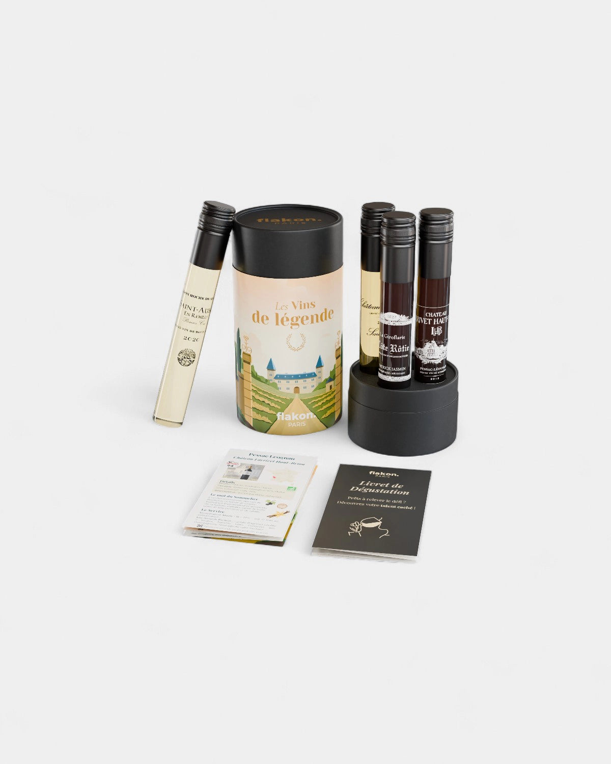 Cofanetto degustazione 4 flaconi di vino da personalizzare - 10