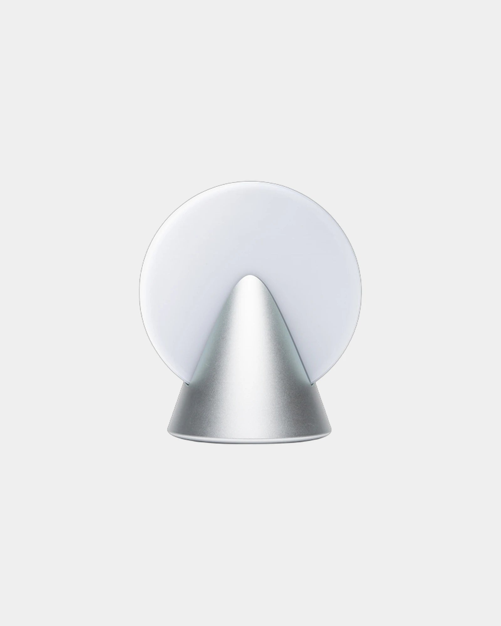 Lampada LED alluminio Lexon Conic da personalizzare - Alluminio Glacier