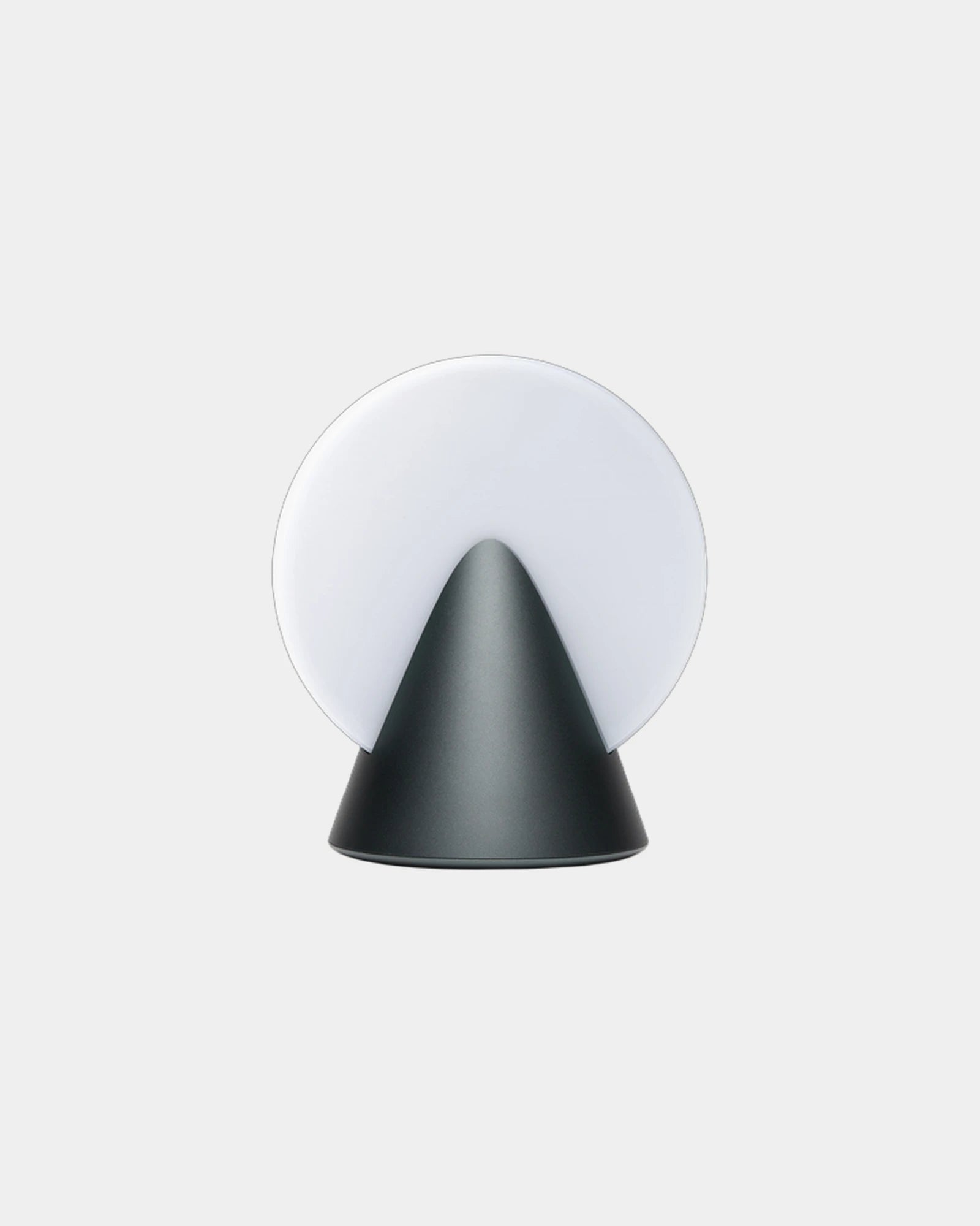 Lampada LED alluminio Lexon Conic da personalizzare - Grigio Platino