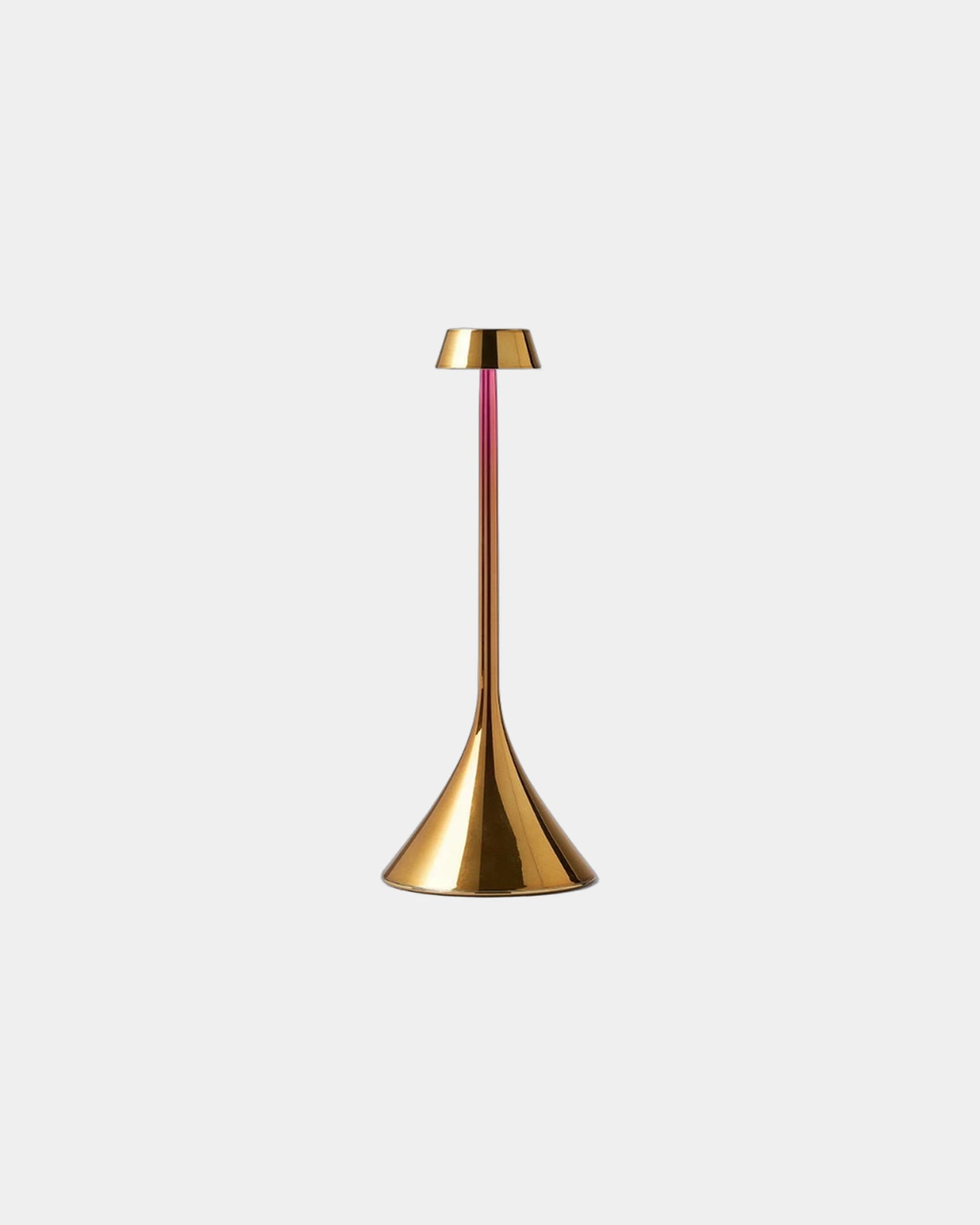 Lampada LED ricaricabile Lexon Steli S da personalizzare - Oro metallizzato