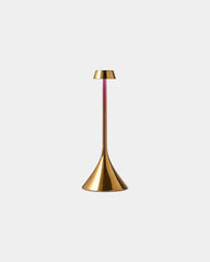 Lampada LED ricaricabile Lexon Steli S da personalizzare - Oro metallizzato