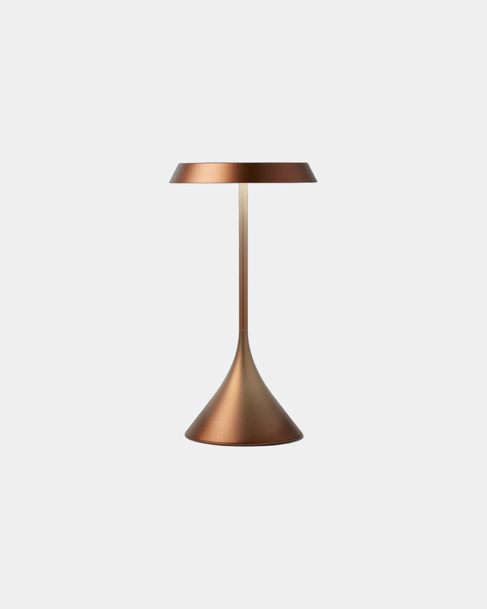 Lampada da tavolo alluminio Steli Dome da personalizzare - Bronzo