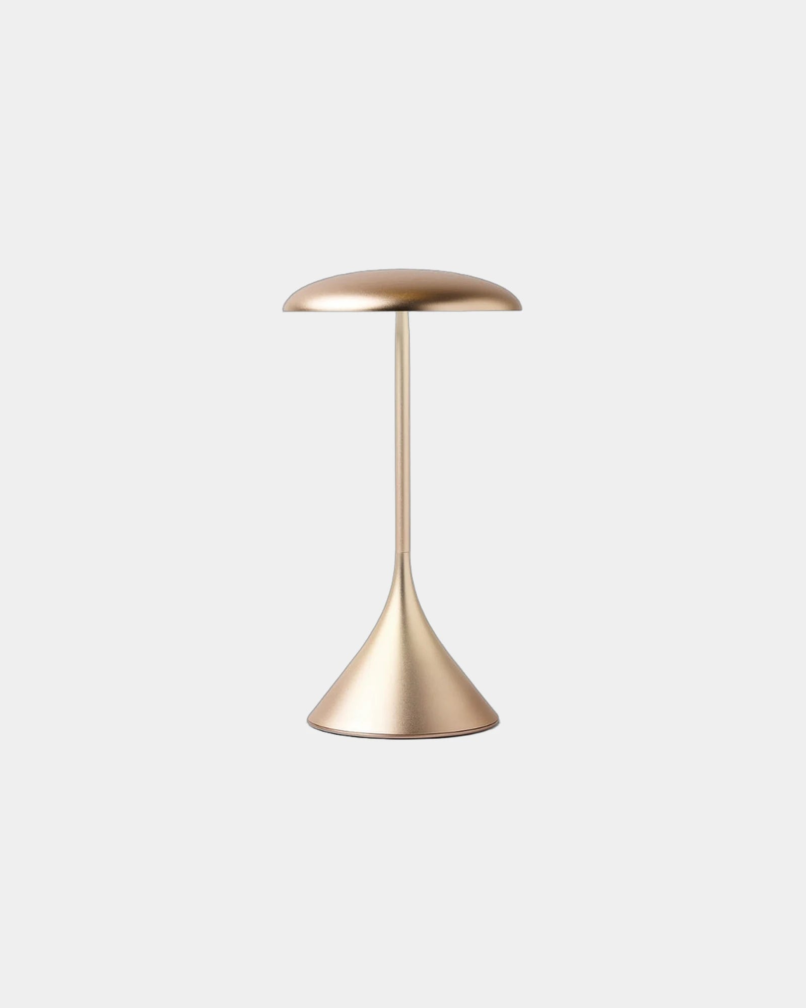 Lampada da tavolo alluminio Steli Dome da personalizzare - Oro