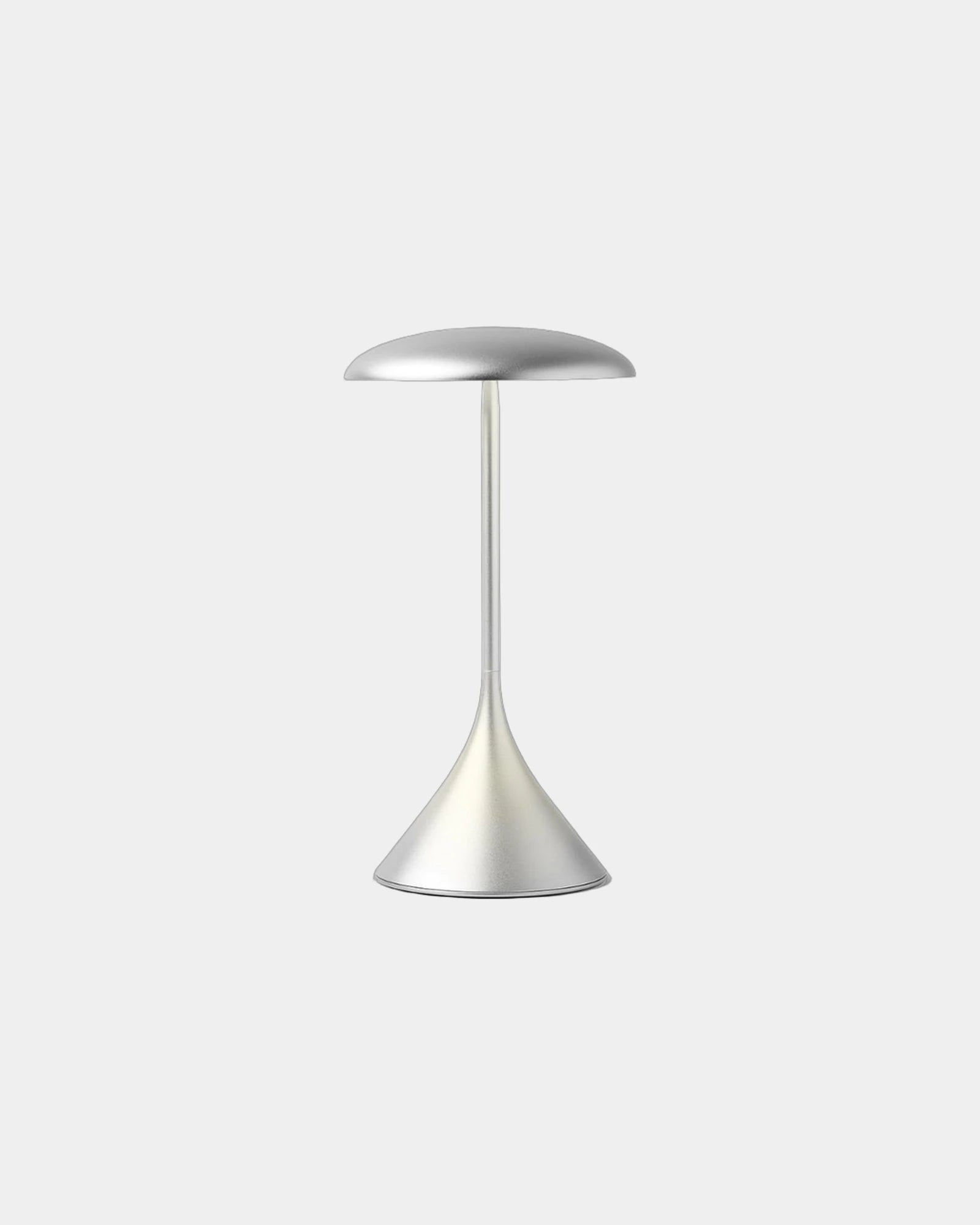 Lampada da tavolo alluminio Steli Dome da personalizzare - Alluminio lucido