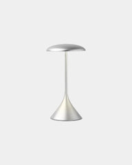 Lampada da tavolo alluminio Steli Dome da personalizzare - Alluminio lucido