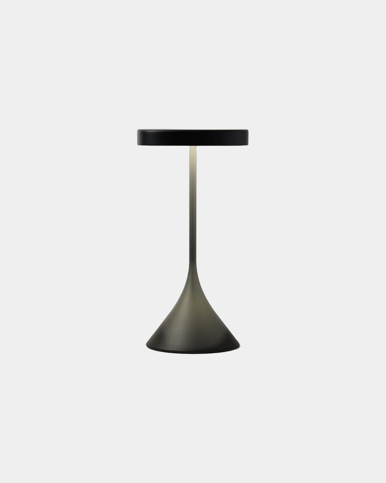 Lampada da tavolo alluminio Steli Dome da personalizzare - Nero
