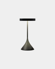 Lampada da tavolo alluminio Steli Dome da personalizzare - Nero