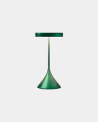 Lampada da tavolo alluminio Steli Dome da personalizzare - Verde scuro