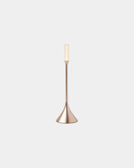 Candela LED alluminio Lexon Steli da personalizzare - Oro