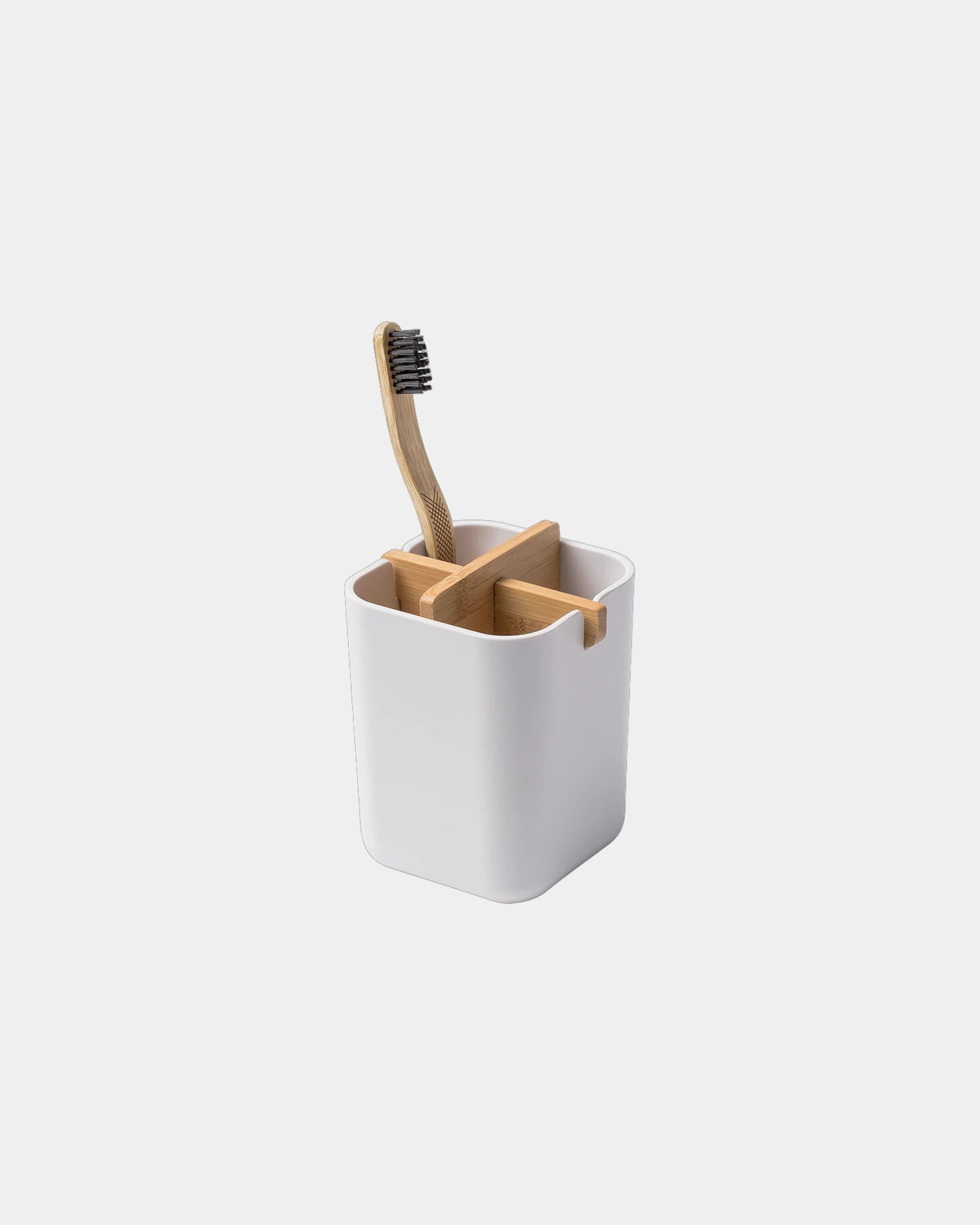Portaspazzolini bambù Lexon Zen Cup da personalizzare - 2