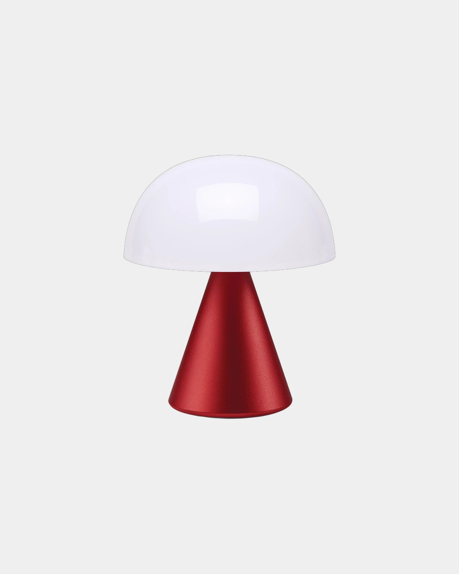 Lampada LED portatile Lexon Mina M da personalizzare - Rosso scuro