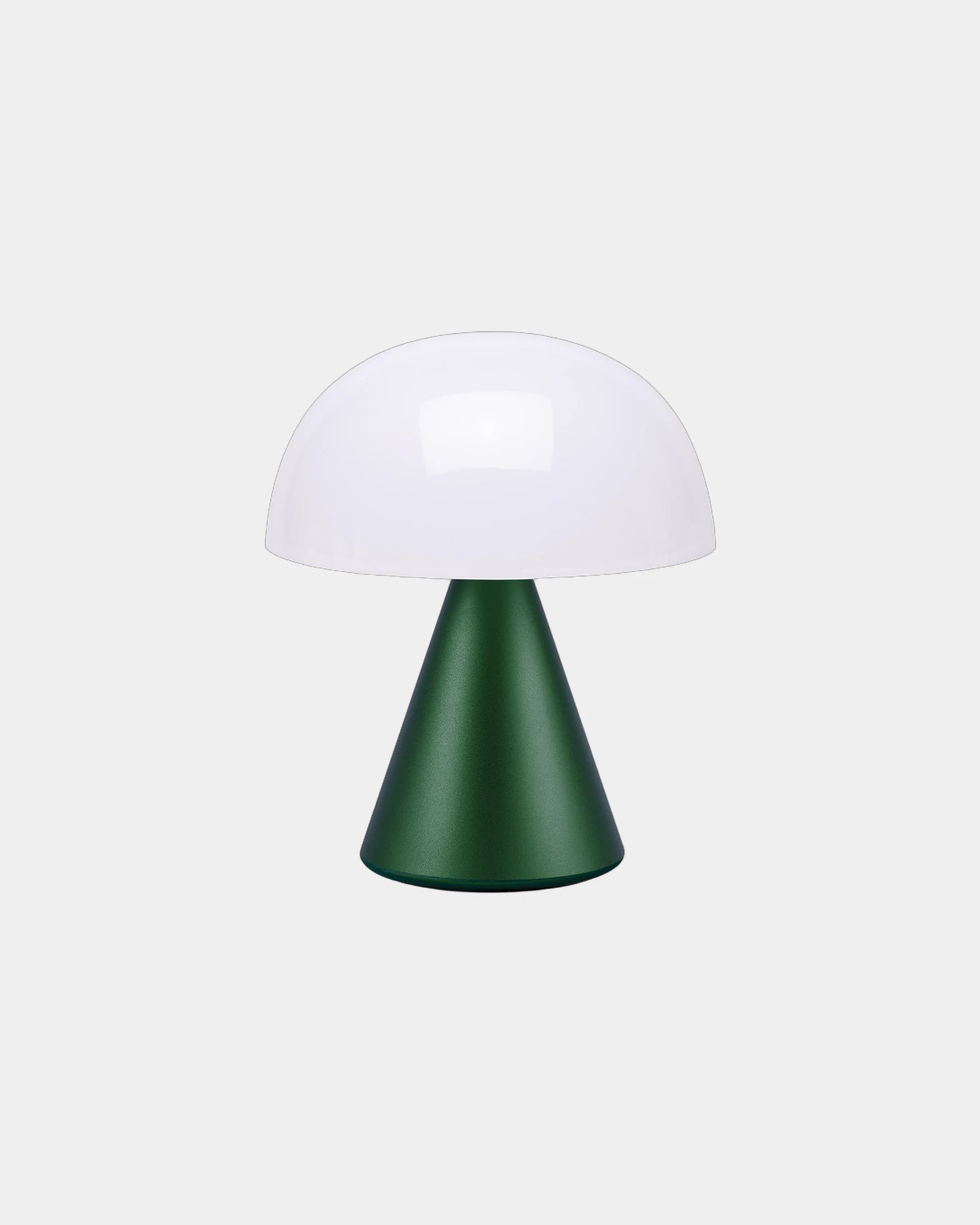 Lampada LED portatile Lexon Mina M da personalizzare - Verde scuro