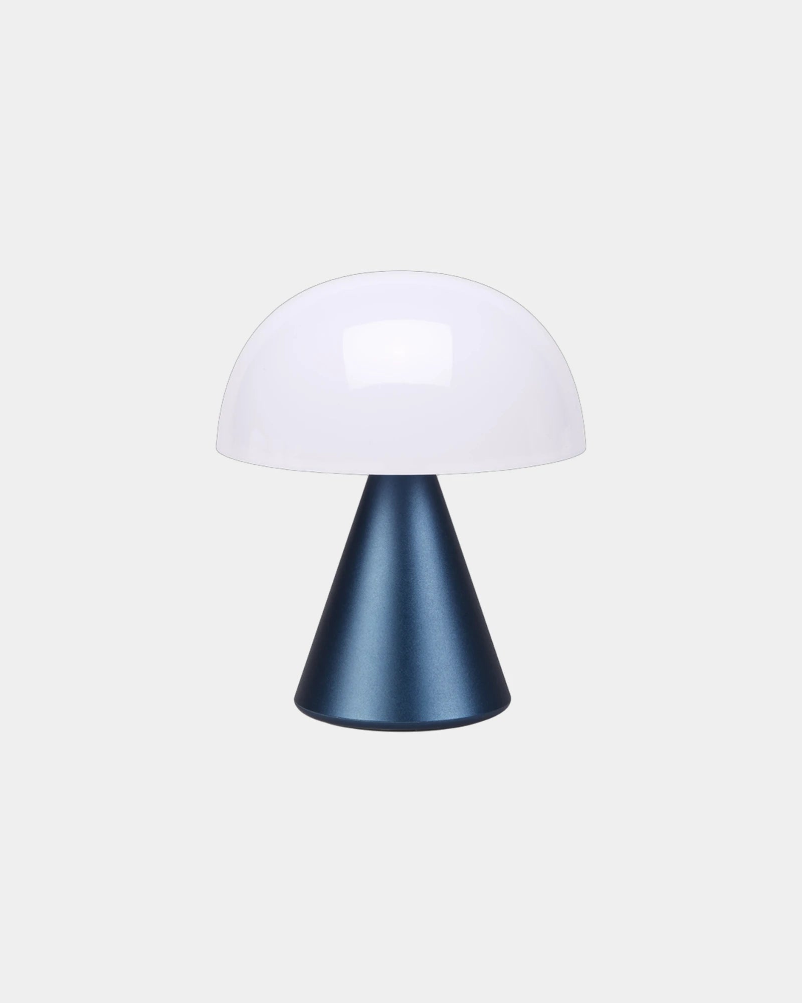 Lampada LED portatile Lexon Mina M da personalizzare - Blu scuro