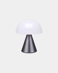 Lampada LED portatile Lexon Mina M da personalizzare - Grigio canna di fucile