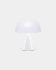 Lampada LED portatile Lexon Mina M da personalizzare - Bianco lucido