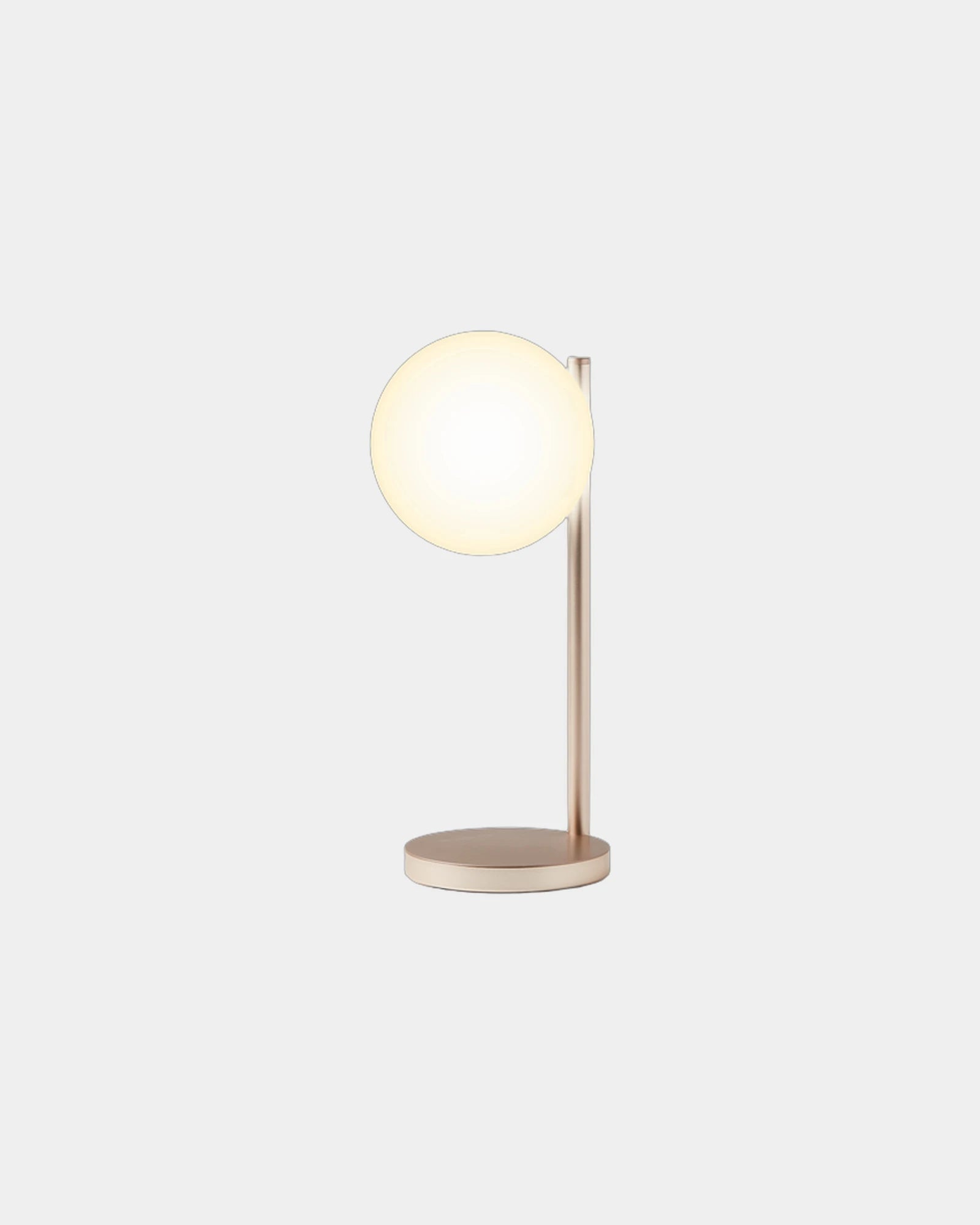 Lampada LED caricatore wireless Bubble da personalizzare - Oro