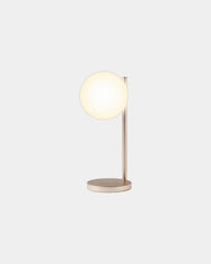 Lampada LED caricatore wireless Bubble da personalizzare - Oro