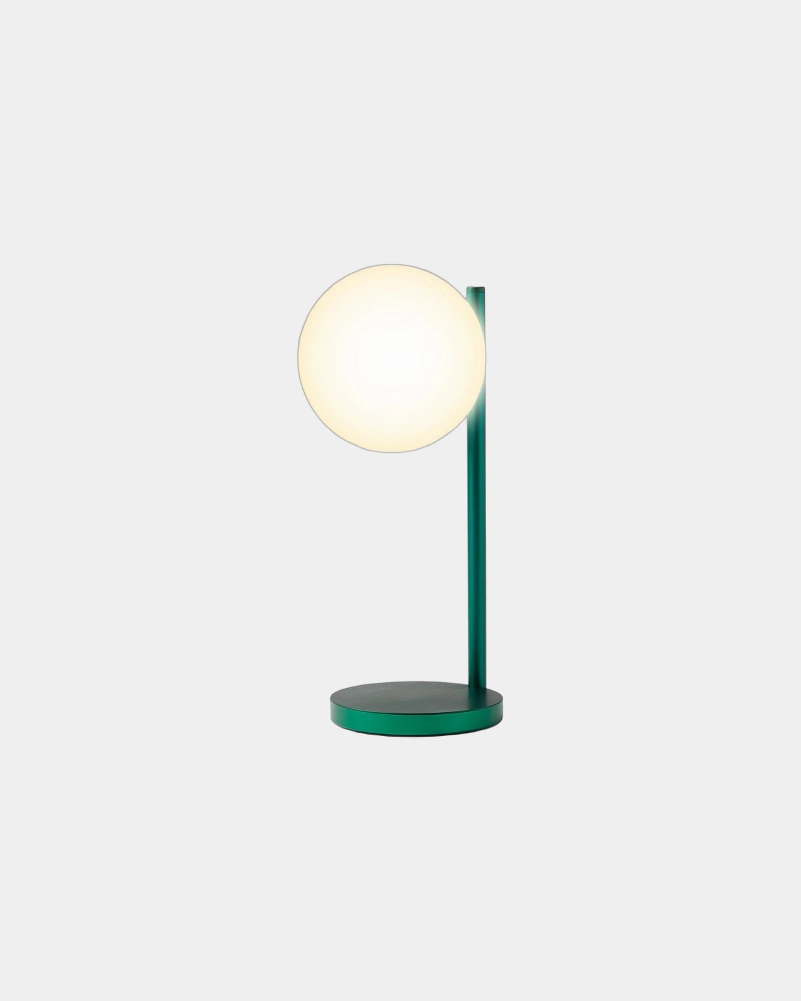 Lampada LED caricatore wireless Bubble da personalizzare - Verde scuro