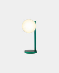 Lampada LED caricatore wireless Bubble da personalizzare - Verde scuro