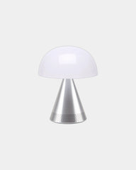 Lampada LED alluminio Lexon Mina L Audio da personalizzare - Alluminio lucido
