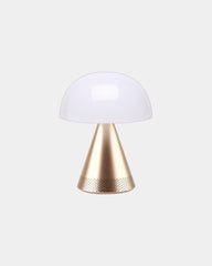 Lampada LED alluminio Lexon Mina L Audio da personalizzare - Oro opaco
