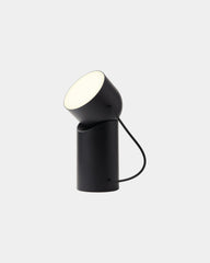 Lampada LED portatile Lexon Orbe da personalizzare - Nero