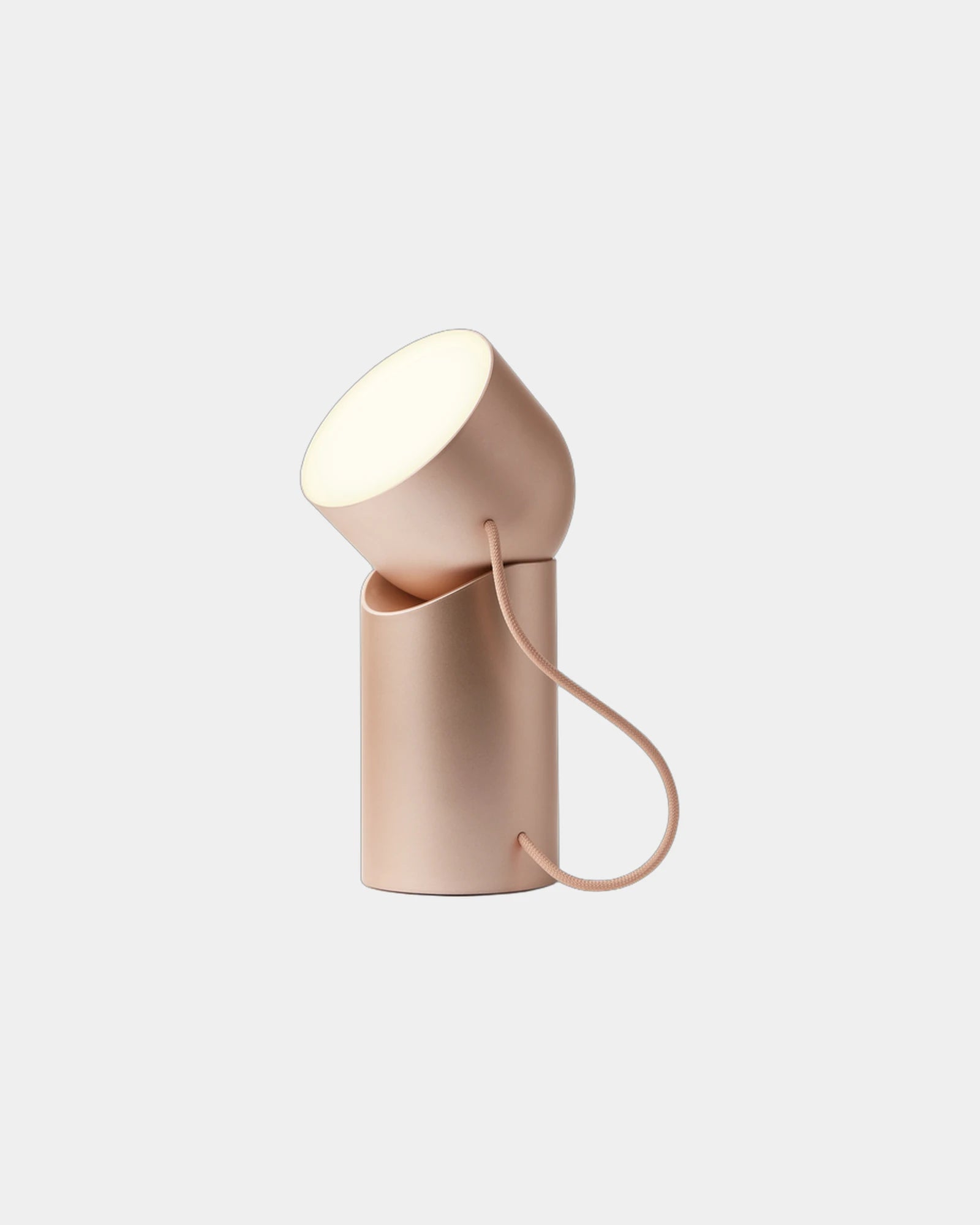 Lampada LED portatile Lexon Orbe da personalizzare - Oro opaco