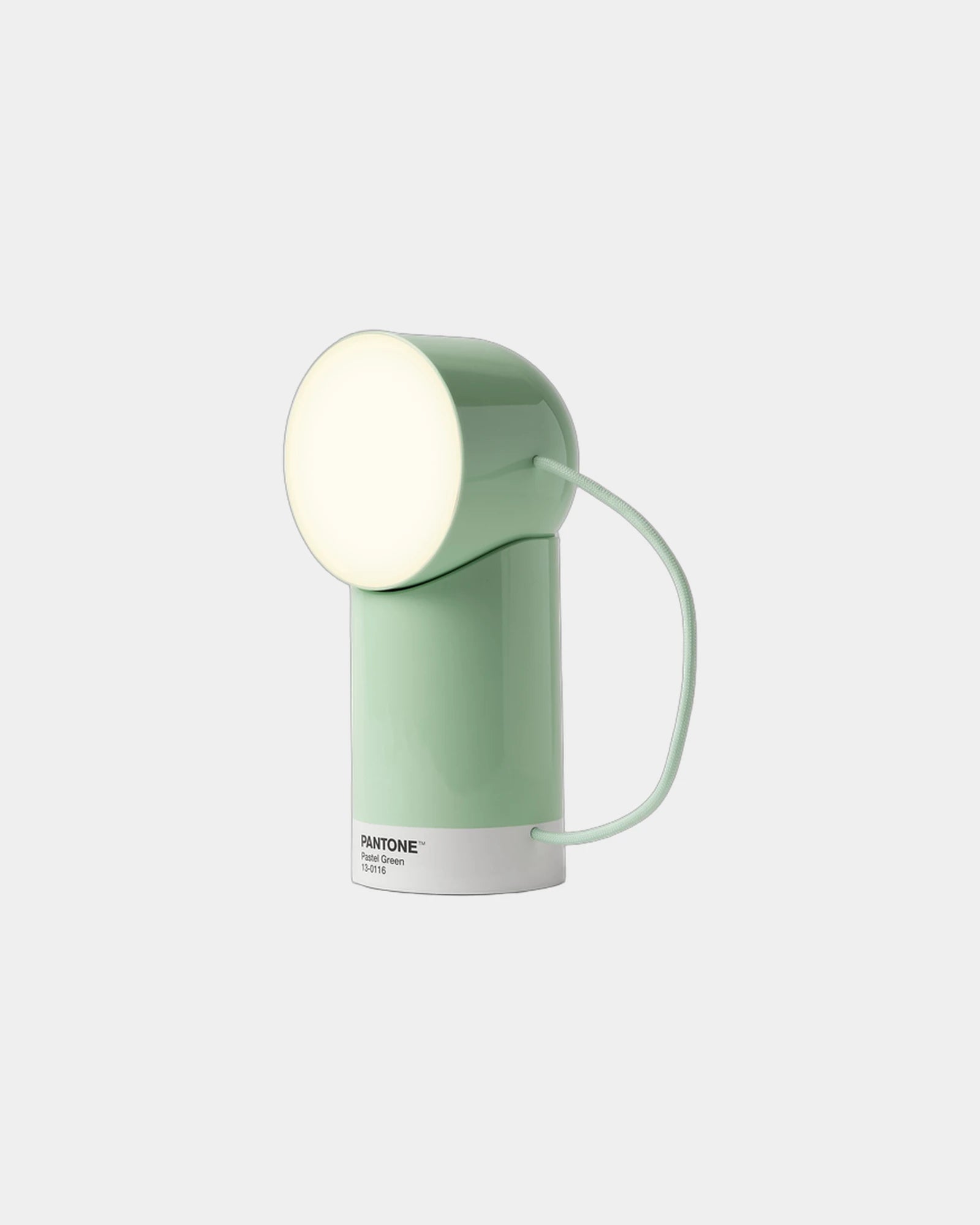 Lampada LED magnetica Lexon Orbe Light da personalizzare - Verde pastello