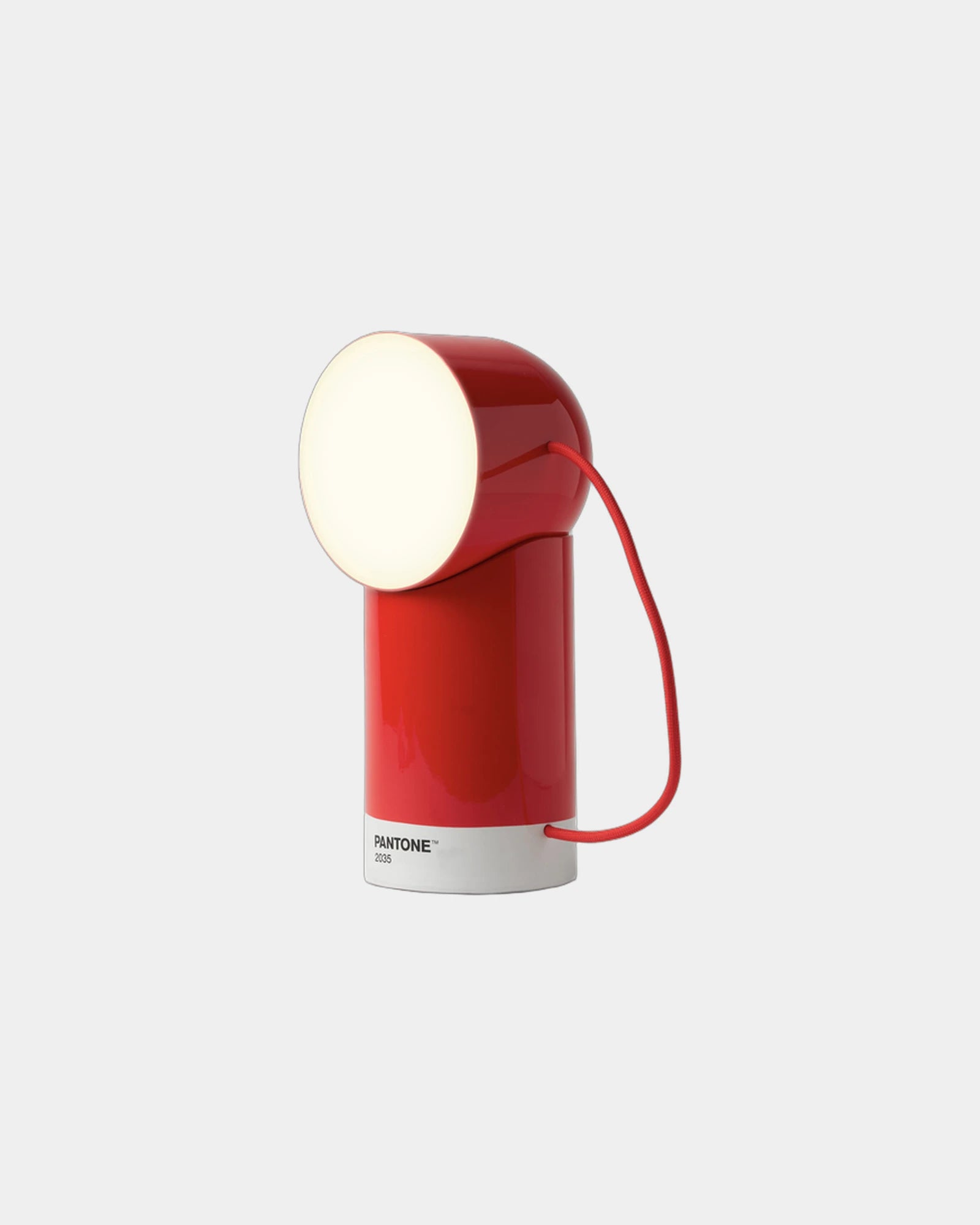 Lampada LED magnetica Lexon Orbe Light da personalizzare - Rosso 2035