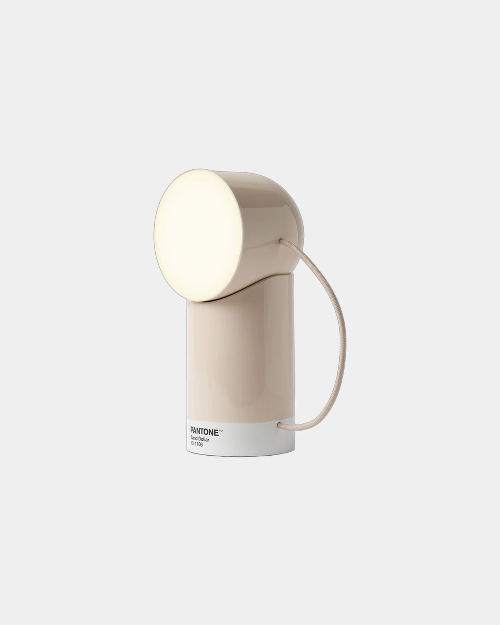 Lampada LED magnetica Lexon Orbe Light da personalizzare - Sabbia