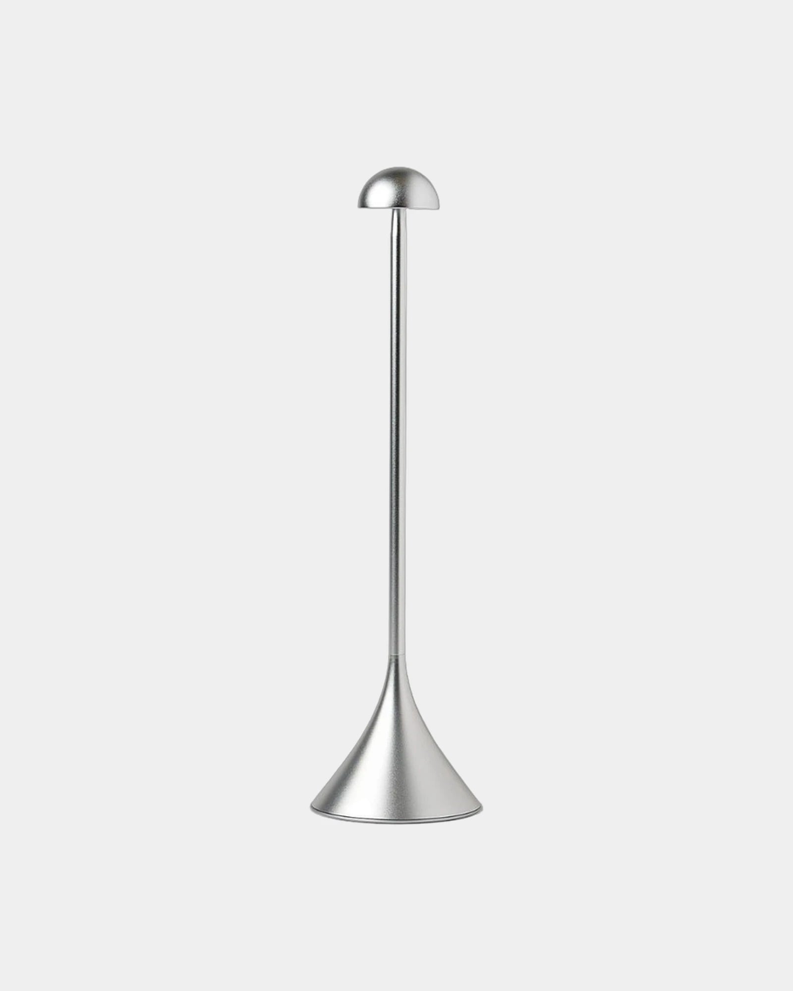 Lampada da tavolo Lexon Steli Dome da personalizzare - Alluminio lucido