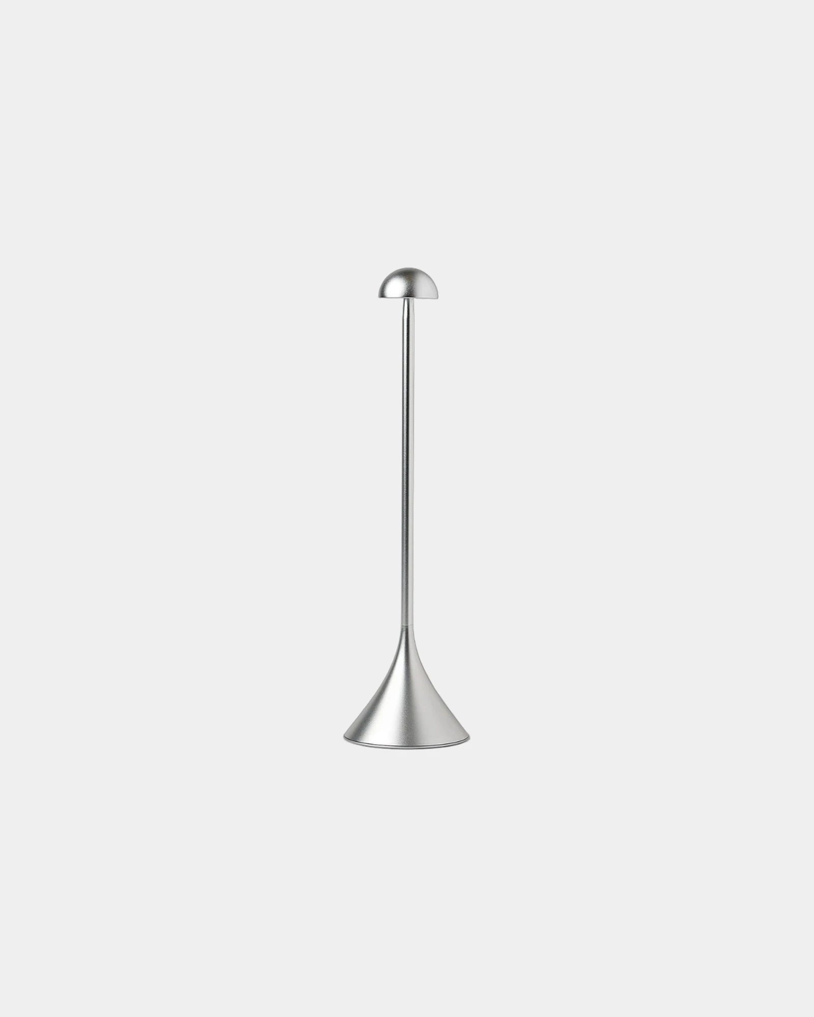 Lampada da tavolo Lexon Steli Dome da personalizzare - Alluminio lucido
