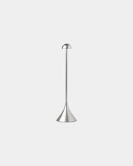 Lampada da tavolo Lexon Steli Dome da personalizzare - Alluminio lucido